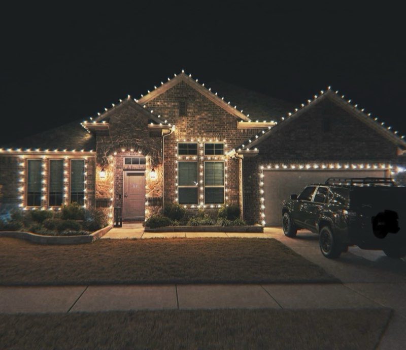 Christmas lights McKinney