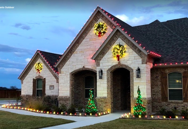 Christmas lights McKinney